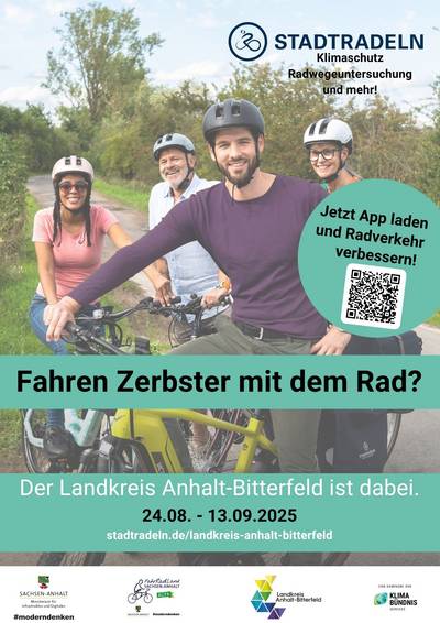 Stadtradeln 2025 ©Landkreis Anhalt-Bitterfeld Stadtradeln 2025 ©Landkreis Anhalt-Bitterfeld