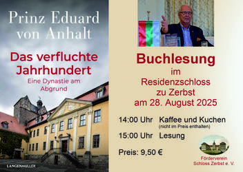Buchlesung im Schloss