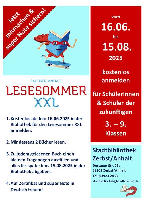 Hier geht es zu den Veranstaltungs Hinweisen der Stadtbibliothek