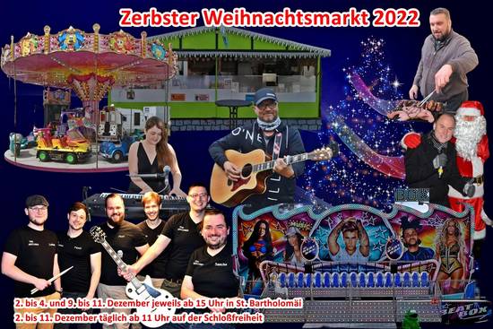 Einladung auf den Zerbster Weihnachtsmarkt Einladung auf den Zerbster Weihnachtsmarkt