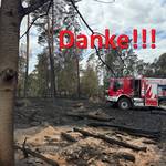 Danksagung Großbrand um Pakendorf