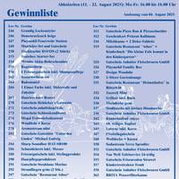 Gewinnliste 122. Pferdemarktlotterie Seite 3
