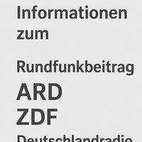 Rundfunkbeitrag