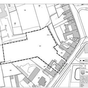 Lageplan zum Entwurf B-Plan ©ALKIS Dezember 2024 © LVermGeoLSA (www.lvermgeo.sachsen-anhalt.de ) A 18-223-2009-7