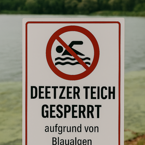 Sperrung Deetzer Teich ©Stadt Zerbst/Anhalt