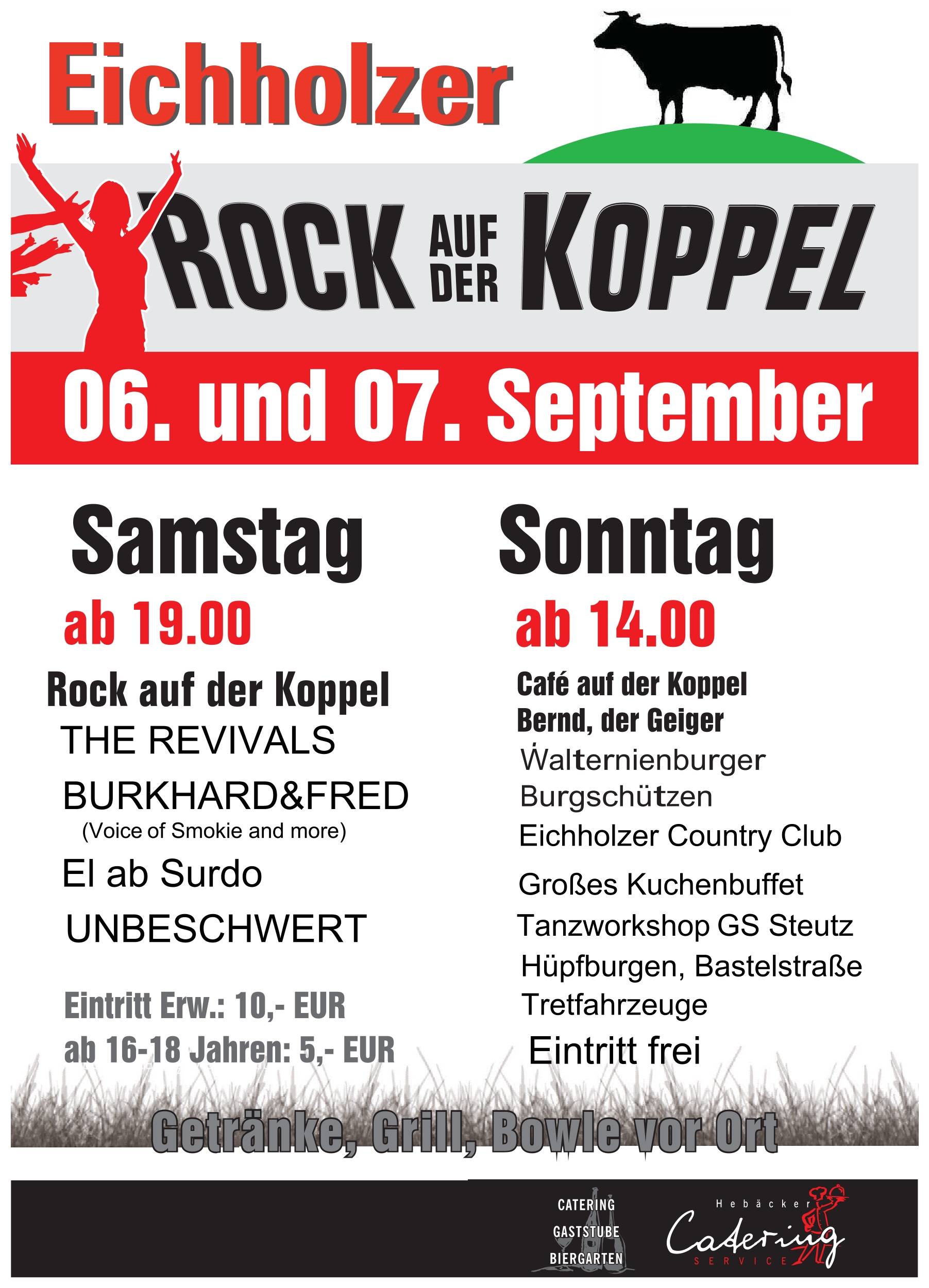 Eichholzer Rock auf der Koppel
